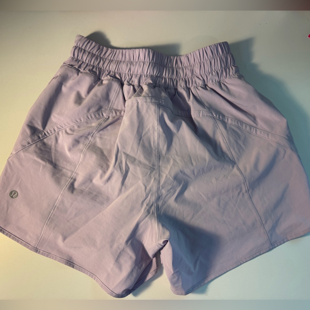 lululemon athletica Track That High Rise Shorts